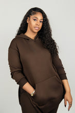 Load image into Gallery viewer, Side-Slit Chic Set - Brown
