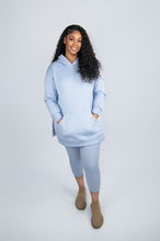 Load image into Gallery viewer, Side-Slit Chic Set - Powder Blue
