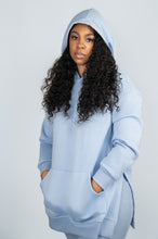 Load image into Gallery viewer, Side-Slit Chic Set - Powder Blue
