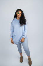 Load image into Gallery viewer, Side-Slit Chic Set - Powder Blue
