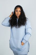 Load image into Gallery viewer, Side-Slit Chic Set - Powder Blue
